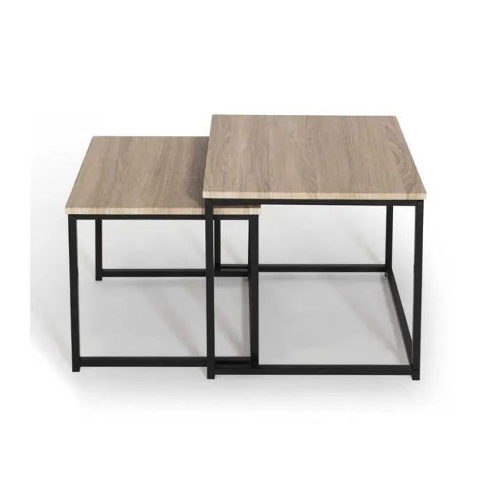 Lot De 2 Tables Basses Gigognes Detroit